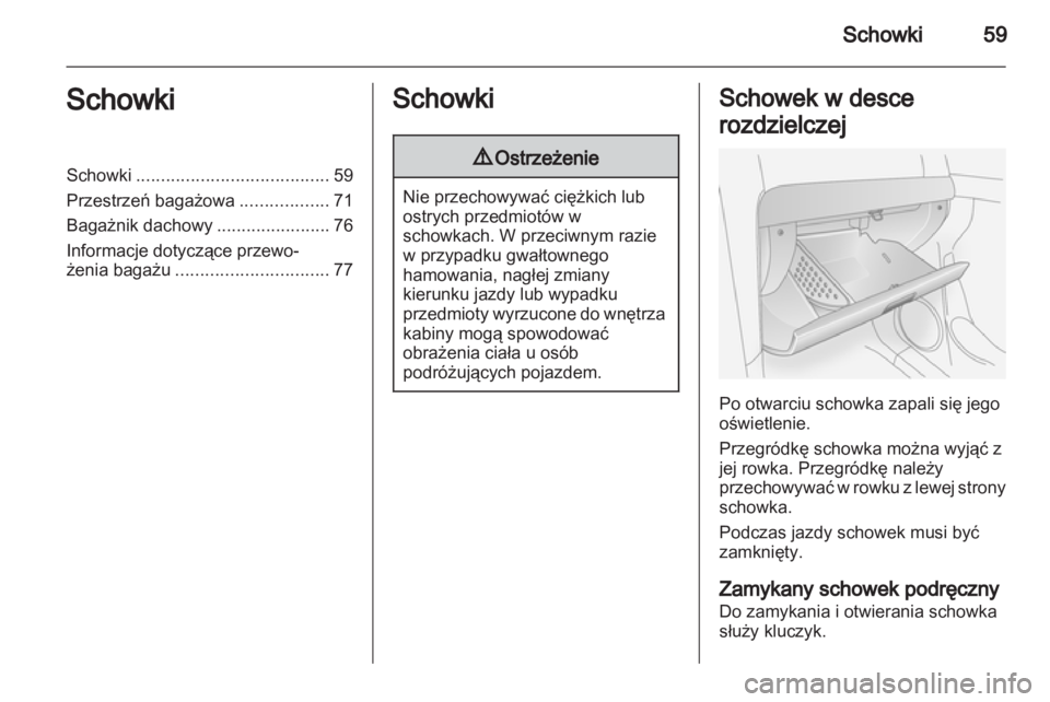 OPEL ANTARA 2013.5  Instrukcja obsługi (in Polish) 
