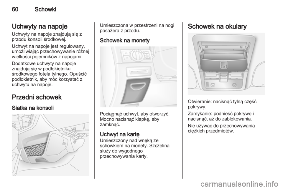 OPEL ANTARA 2013.5  Instrukcja obsługi (in Polish) 