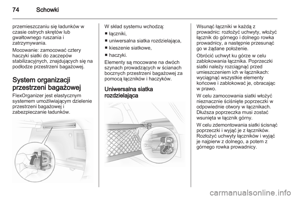 OPEL ANTARA 2013.5  Instrukcja obsługi (in Polish) 