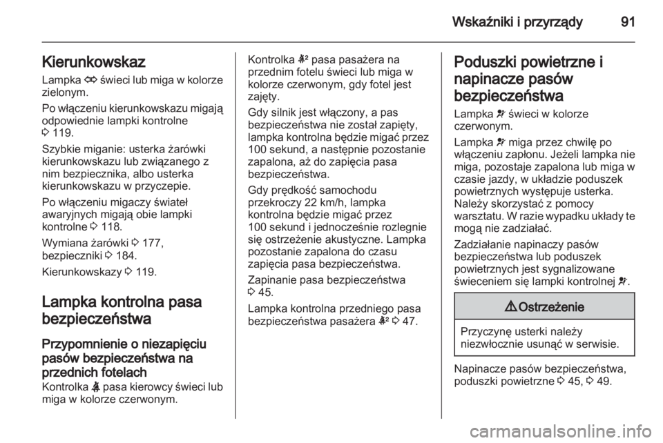 OPEL ANTARA 2013.5  Instrukcja obsługi (in Polish) 