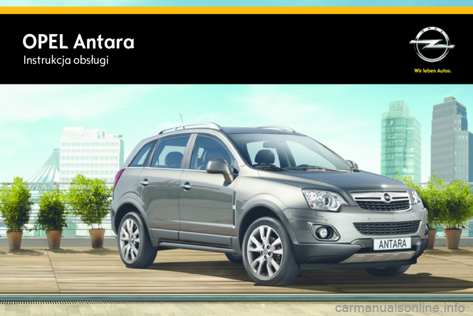 OPEL ANTARA 2015  Instrukcja obsługi (in Polish) OPEL AntaraInstrukcja obsługi 
