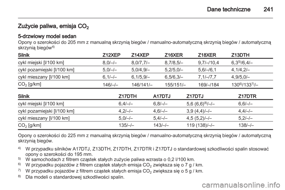 OPEL ASTRA H 2010.5  Instrukcja obsługi (in Polish) 