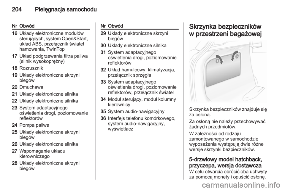 OPEL ASTRA H 2011  Instrukcja obsługi (in Polish) 