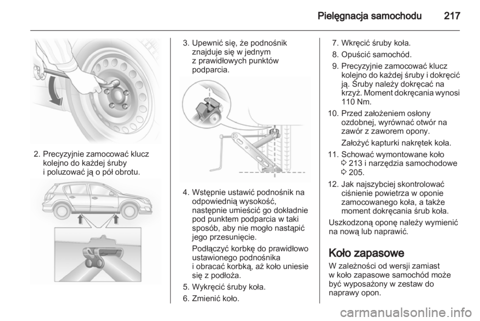 OPEL ASTRA H 2012  Instrukcja obsługi (in Polish) 