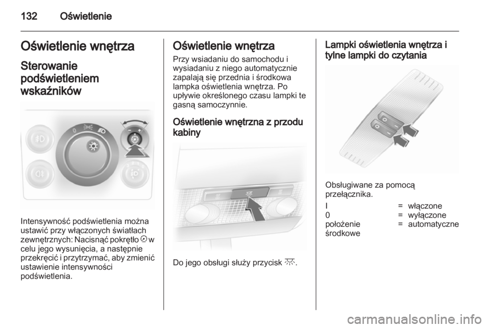OPEL ASTRA H 2013  Instrukcja obsługi (in Polish) 
