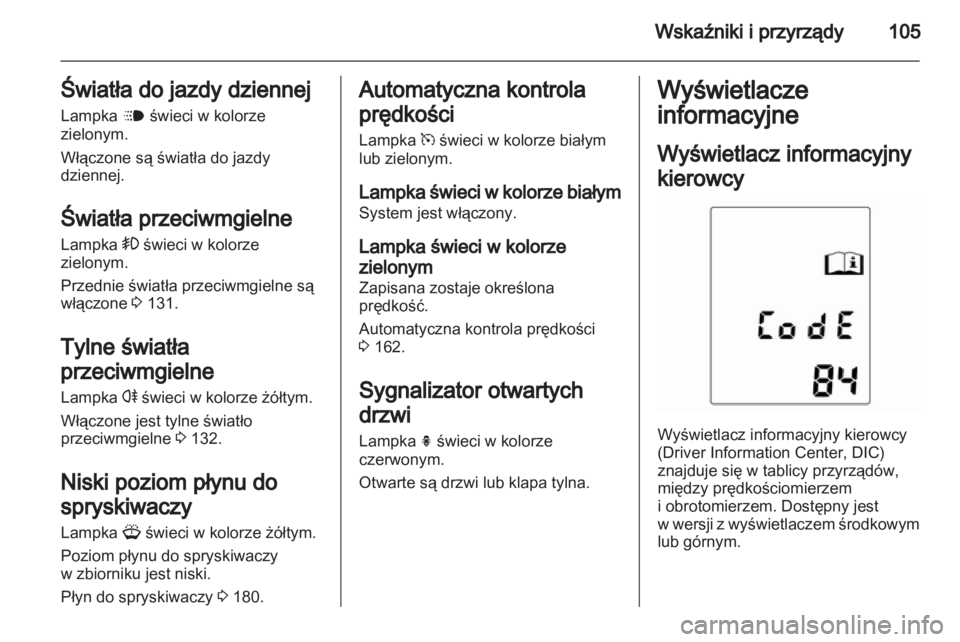 OPEL ASTRA J 2011  Instrukcja obsługi (in Polish) 