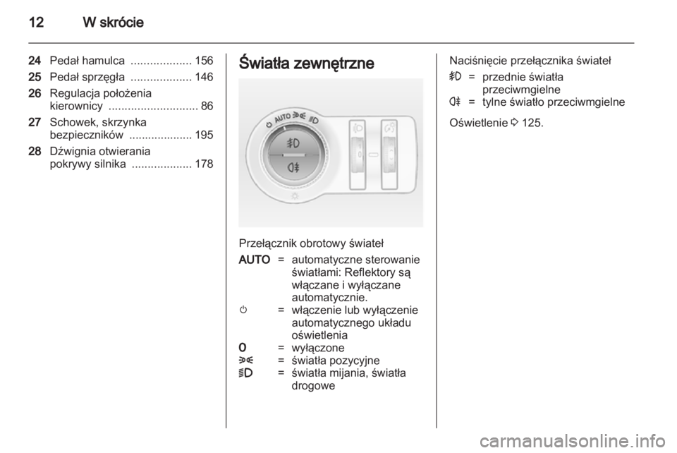 OPEL ASTRA J 2011  Instrukcja obsługi (in Polish) 