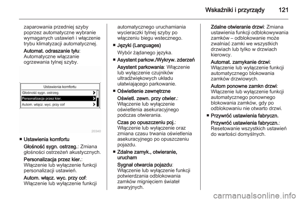 OPEL ASTRA J 2011  Instrukcja obsługi (in Polish) 