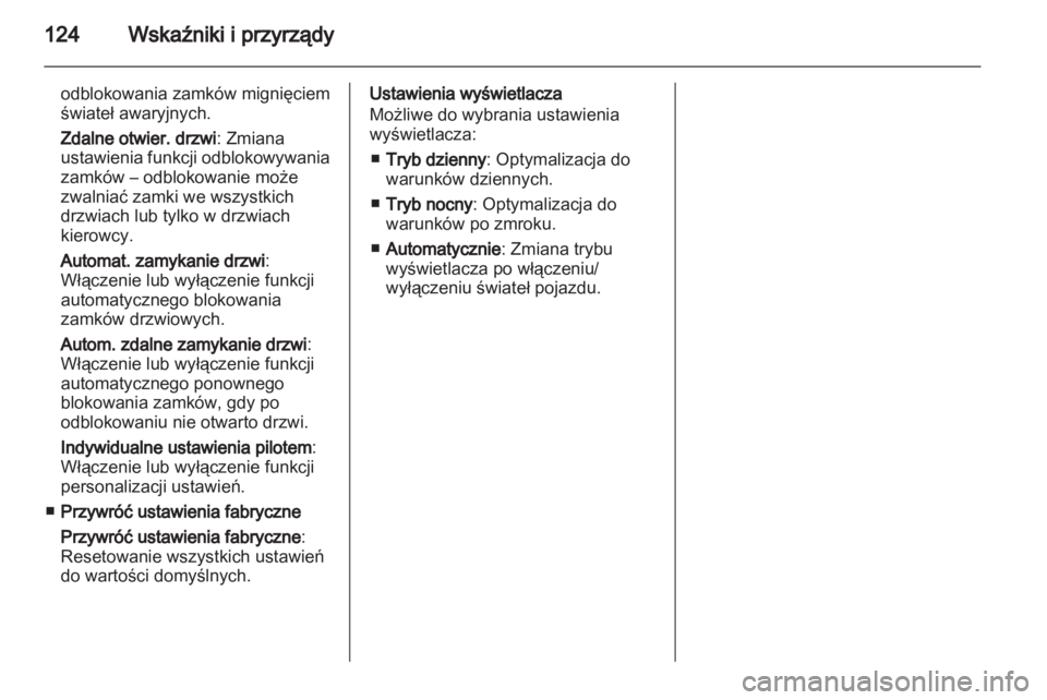 OPEL ASTRA J 2011  Instrukcja obsługi (in Polish) 