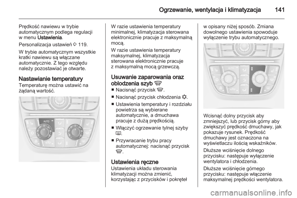 OPEL ASTRA J 2011  Instrukcja obsługi (in Polish) 