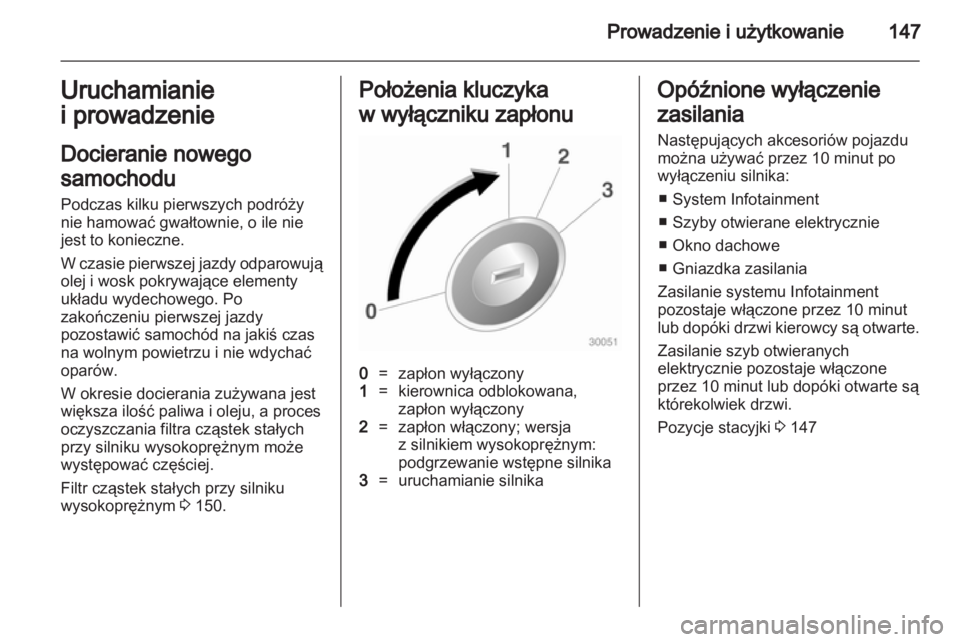 OPEL ASTRA J 2011  Instrukcja obsługi (in Polish) 
