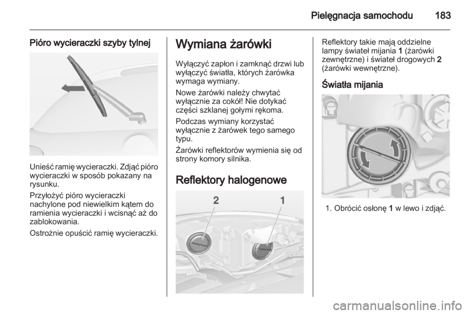 OPEL ASTRA J 2011  Instrukcja obsługi (in Polish) 