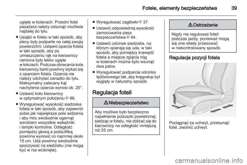 OPEL ASTRA J 2011  Instrukcja obsługi (in Polish) 
