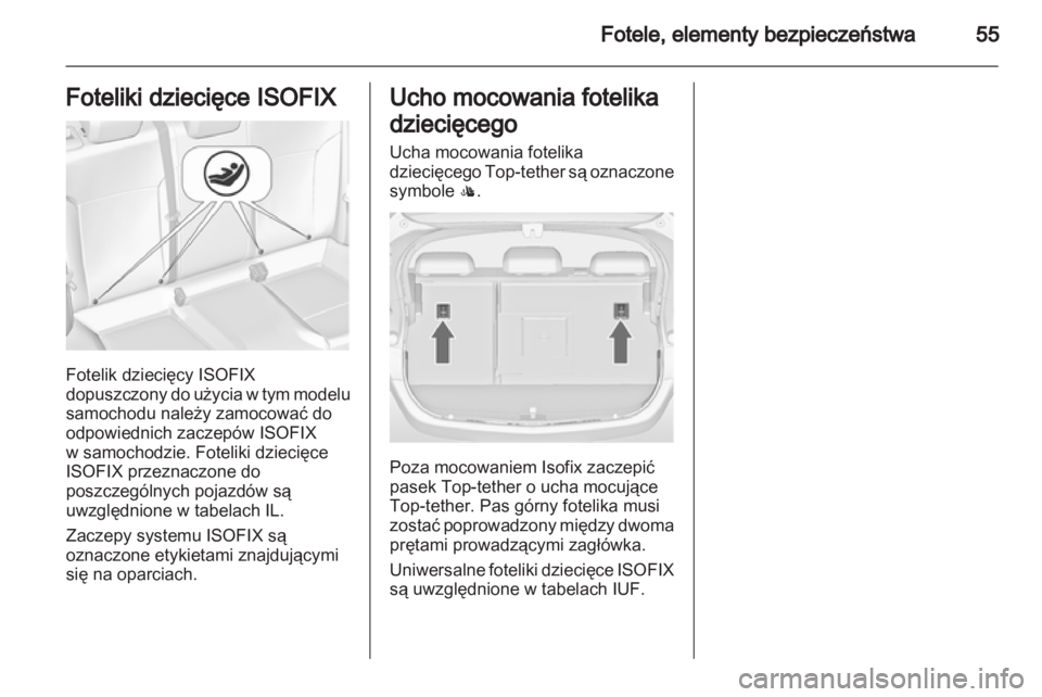 OPEL ASTRA J 2011  Instrukcja obsługi (in Polish) 
