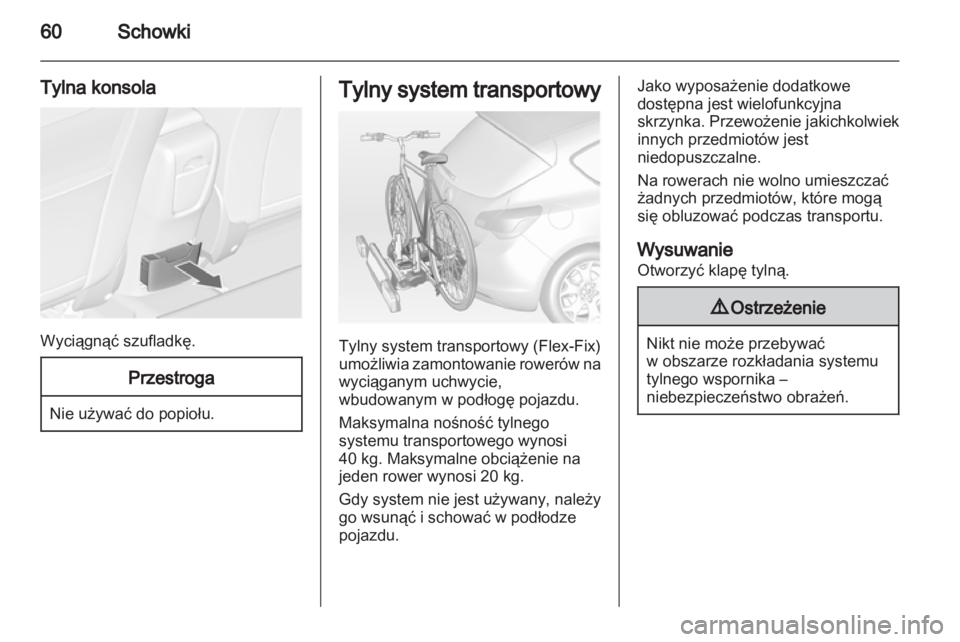 OPEL ASTRA J 2011  Instrukcja obsługi (in Polish) 