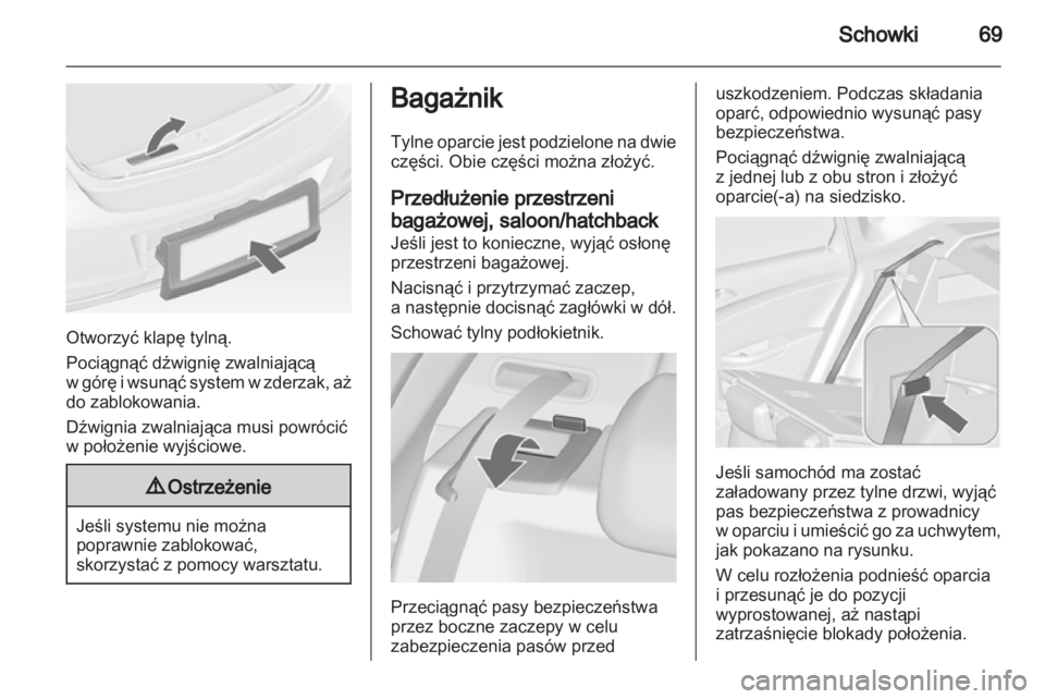 OPEL ASTRA J 2011  Instrukcja obsługi (in Polish) 