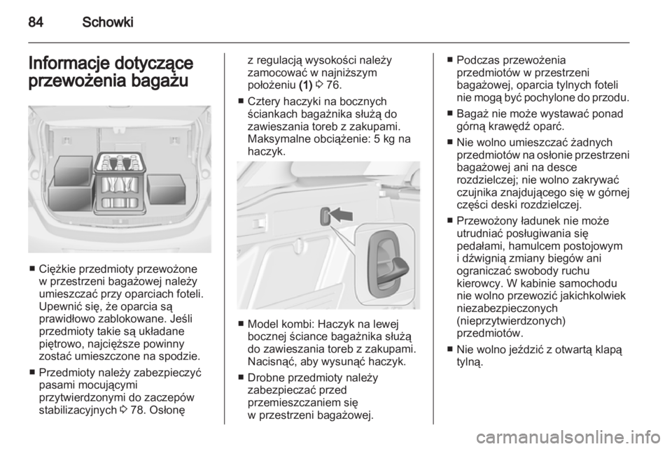 OPEL ASTRA J 2011  Instrukcja obsługi (in Polish) 