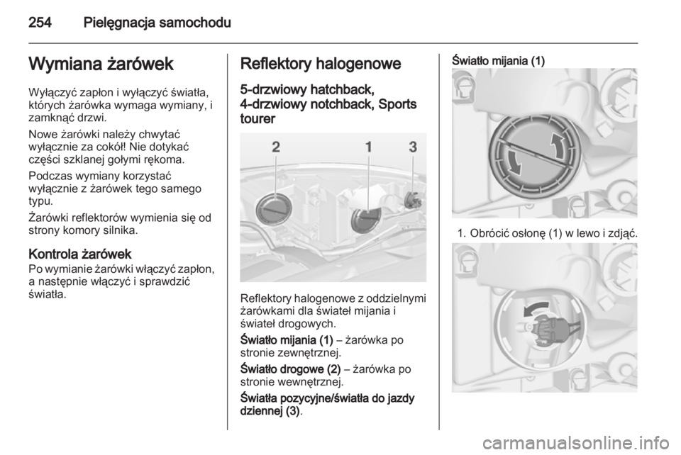 OPEL ASTRA J 2013.5  Instrukcja obsługi (in Polish) 