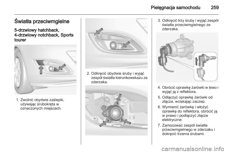 OPEL ASTRA J 2013.5  Instrukcja obsługi (in Polish) 