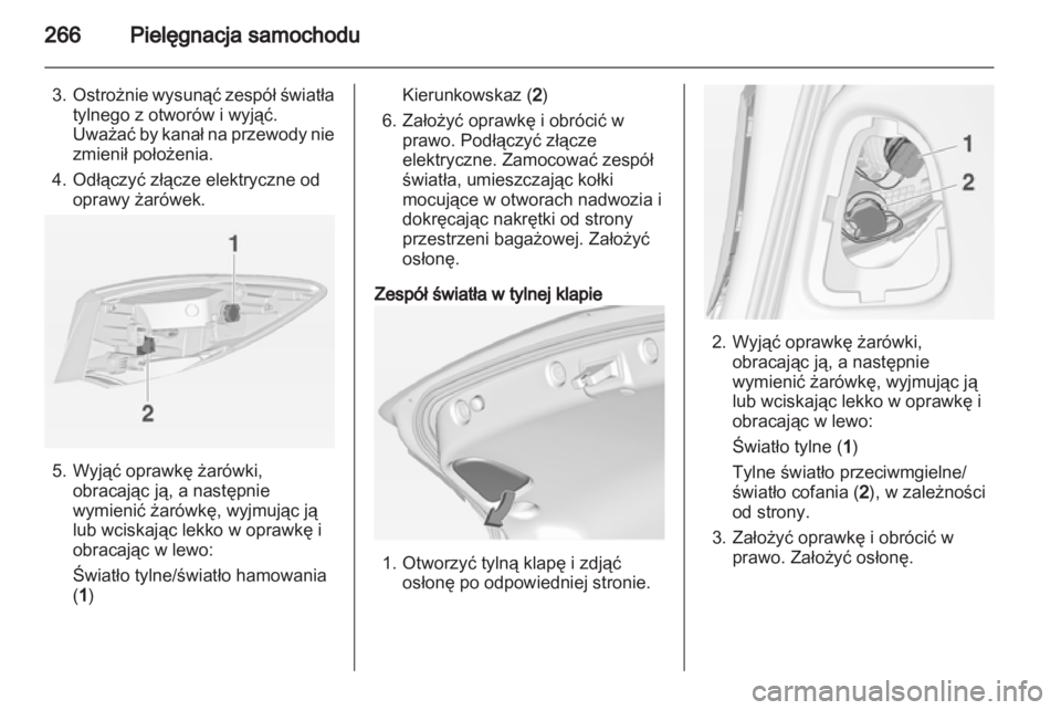 OPEL ASTRA J 2013.5  Instrukcja obsługi (in Polish) 