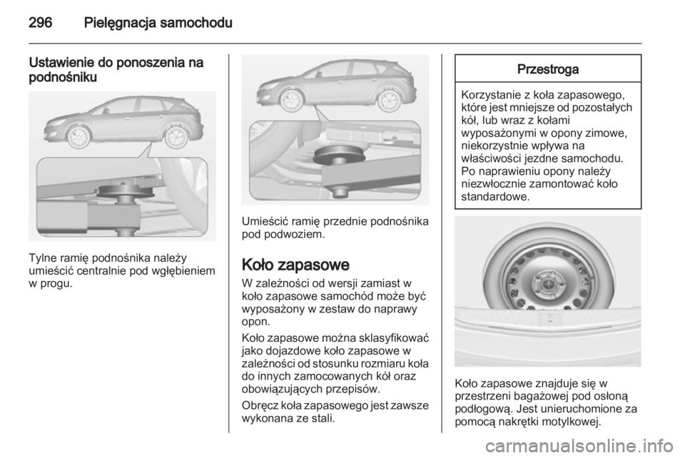 OPEL ASTRA J 2013.5  Instrukcja obsługi (in Polish) 