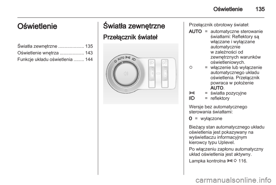 OPEL ASTRA J HB5 & ST 2012  Instrukcja obsługi (in Polish) 
