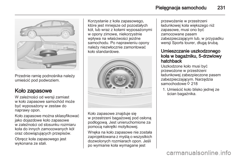 OPEL ASTRA J HB5 & ST 2012  Instrukcja obsługi (in Polish) 