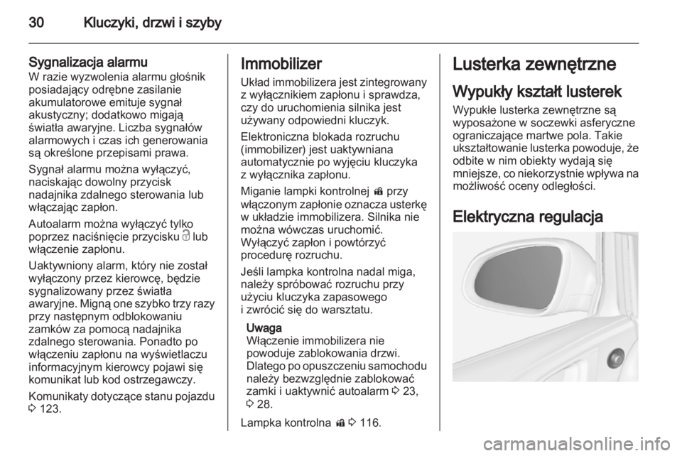 OPEL ASTRA J HB5 & ST 2012  Instrukcja obsługi (in Polish) 