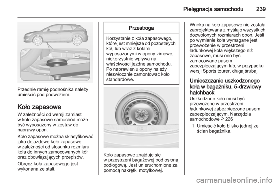 OPEL ASTRA J HB5 & ST 2012.5  Instrukcja obsługi (in Polish) 