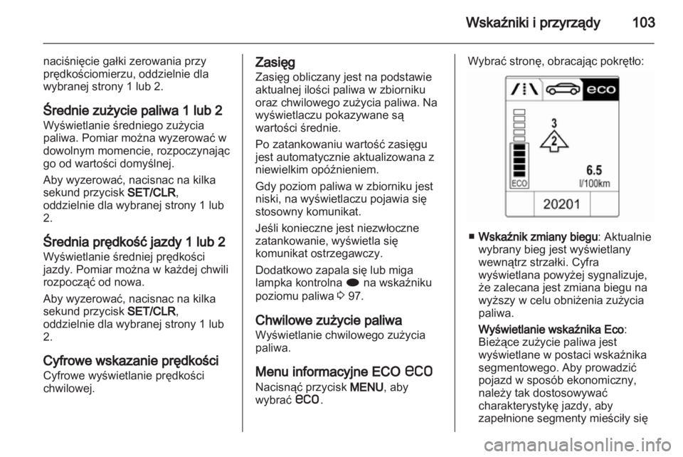 OPEL CASCADA 2013.5  Instrukcja obsługi (in Polish) 