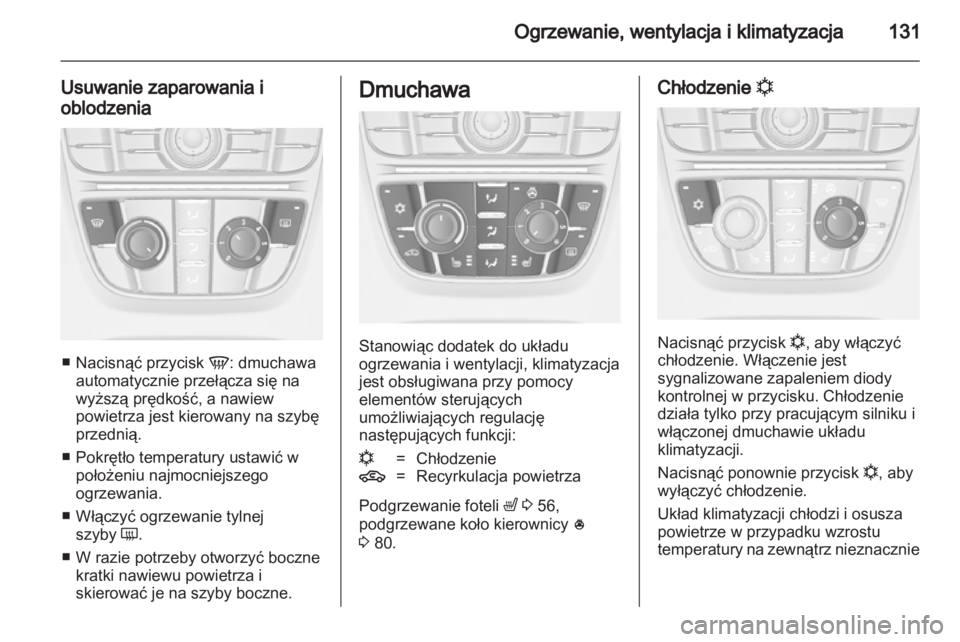 OPEL CASCADA 2013.5  Instrukcja obsługi (in Polish) 