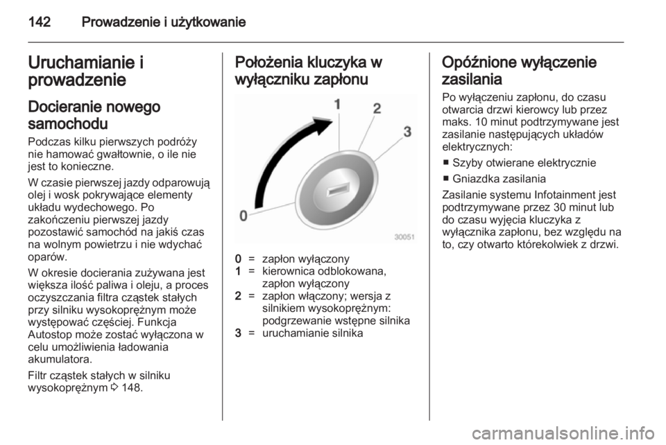 OPEL CASCADA 2013.5  Instrukcja obsługi (in Polish) 