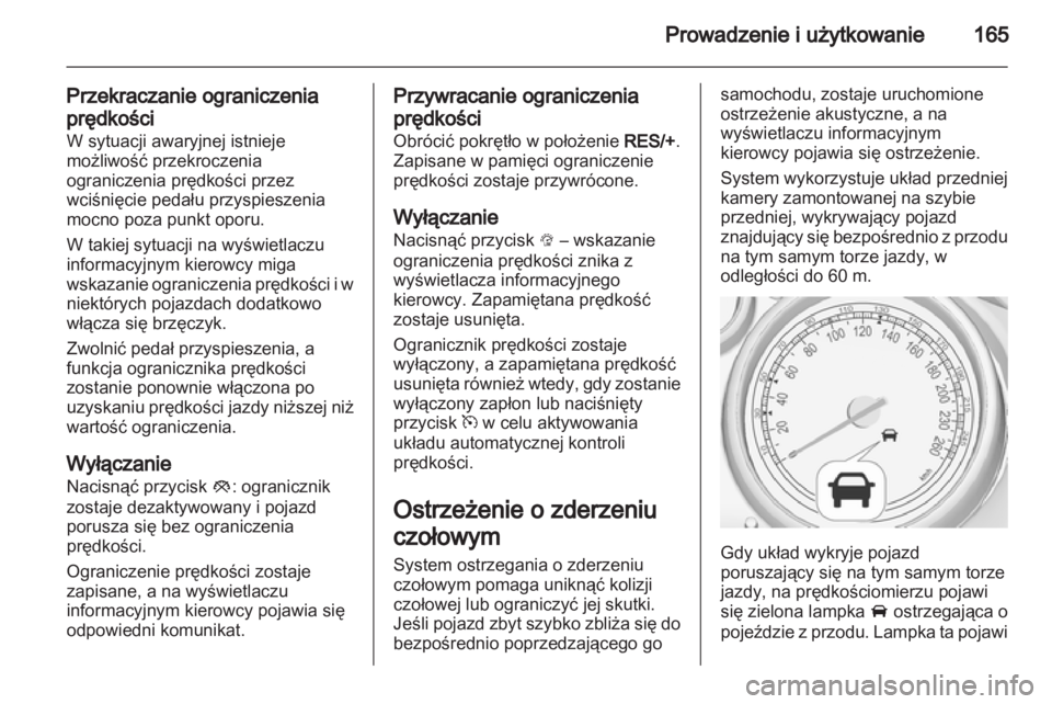 OPEL CASCADA 2013.5  Instrukcja obsługi (in Polish) 