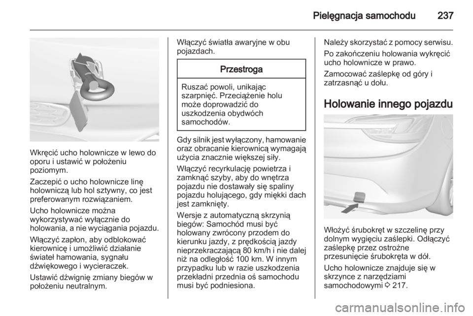 OPEL CASCADA 2013.5  Instrukcja obsługi (in Polish) 