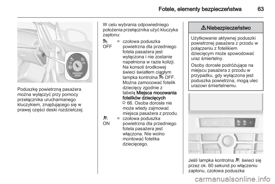 OPEL CASCADA 2013.5  Instrukcja obsługi (in Polish) 