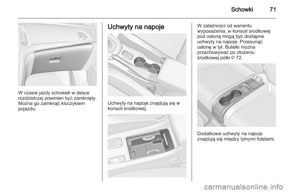 OPEL CASCADA 2013.5  Instrukcja obsługi (in Polish) 