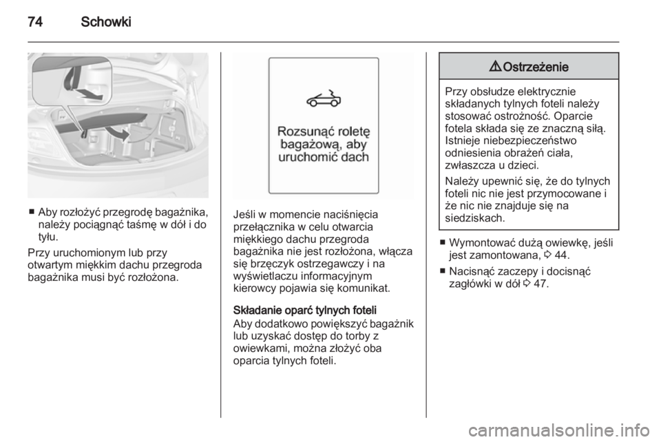 OPEL CASCADA 2013.5  Instrukcja obsługi (in Polish) 