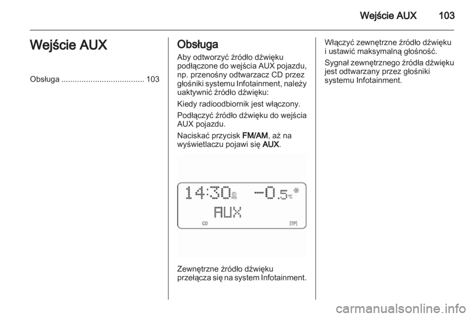 OPEL COMBO 2011  Instrukcja obsługi systemu audio-nawigacyjnego (in Polish) 