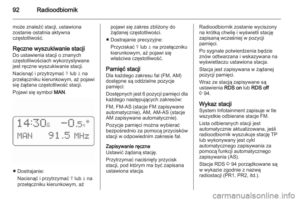 OPEL COMBO 2011  Instrukcja obsługi systemu audio-nawigacyjnego (in Polish) 