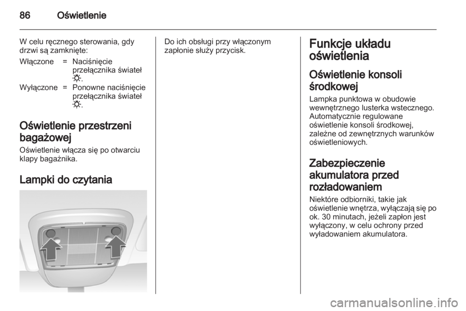 OPEL COMBO 2011.5  Instrukcja obsługi (in Polish) 