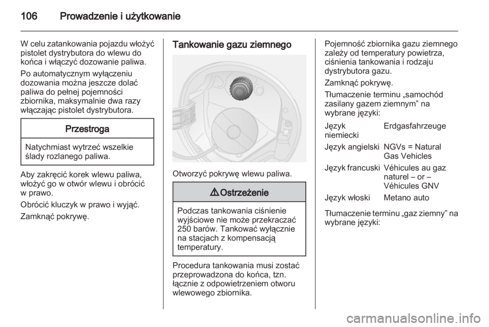 OPEL COMBO D 2012  Instrukcja obsługi (in Polish) 