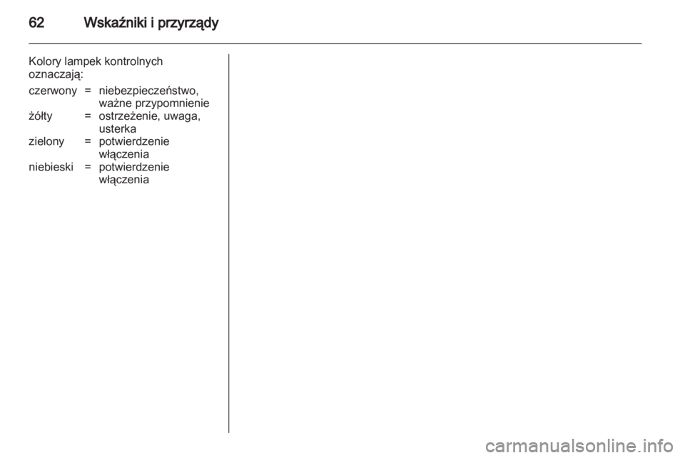 OPEL COMBO D 2012  Instrukcja obsługi (in Polish) 
