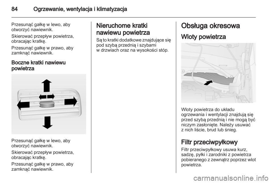 OPEL COMBO D 2012  Instrukcja obsługi (in Polish) 