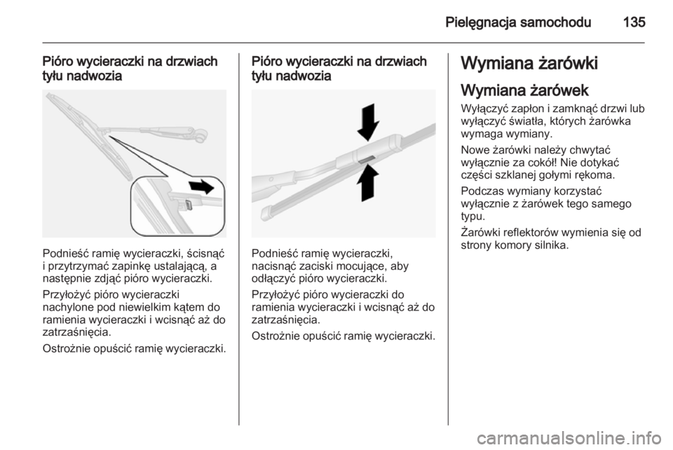 OPEL COMBO D 2013  Instrukcja obsługi (in Polish) 