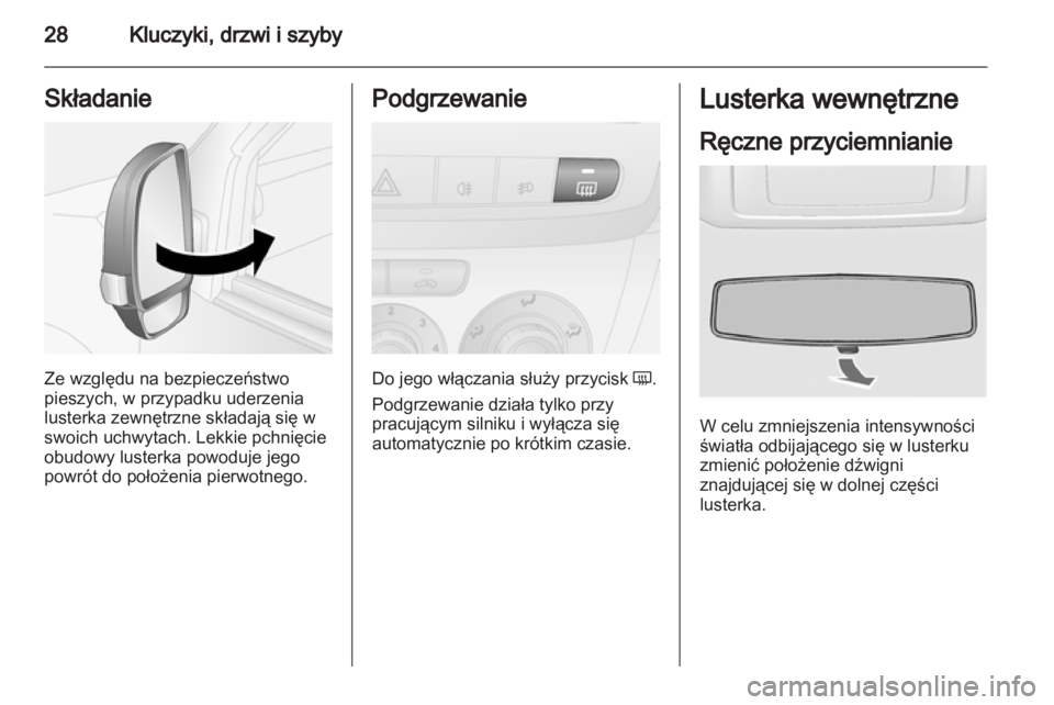 OPEL COMBO D 2013  Instrukcja obsługi (in Polish) 