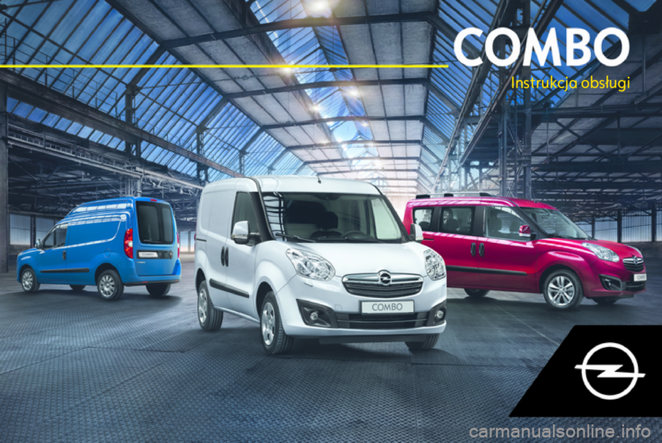 OPEL COMBO D 2018  Instrukcja obsługi (in Polish) Instrukcja obsługi 