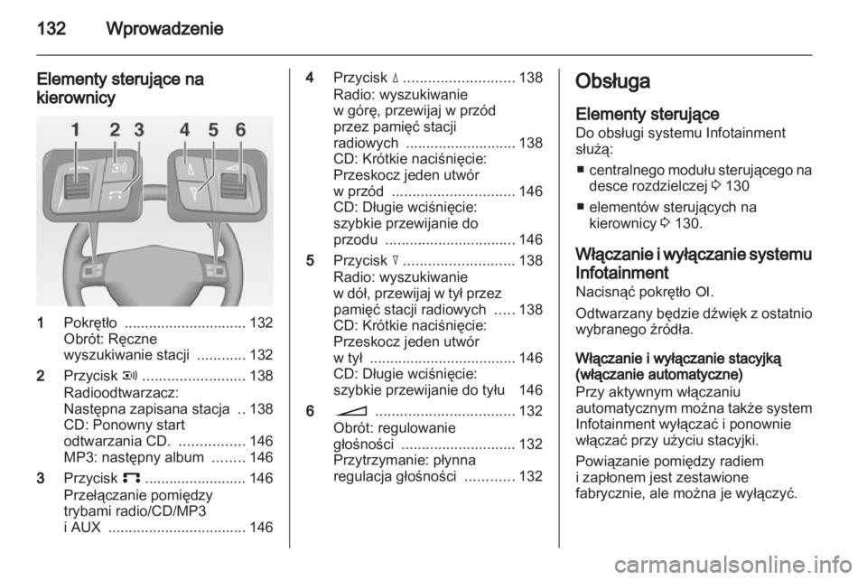 OPEL CORSA 2011  Instrukcja obsługi systemu audio-nawigacyjnego (in Polish) 