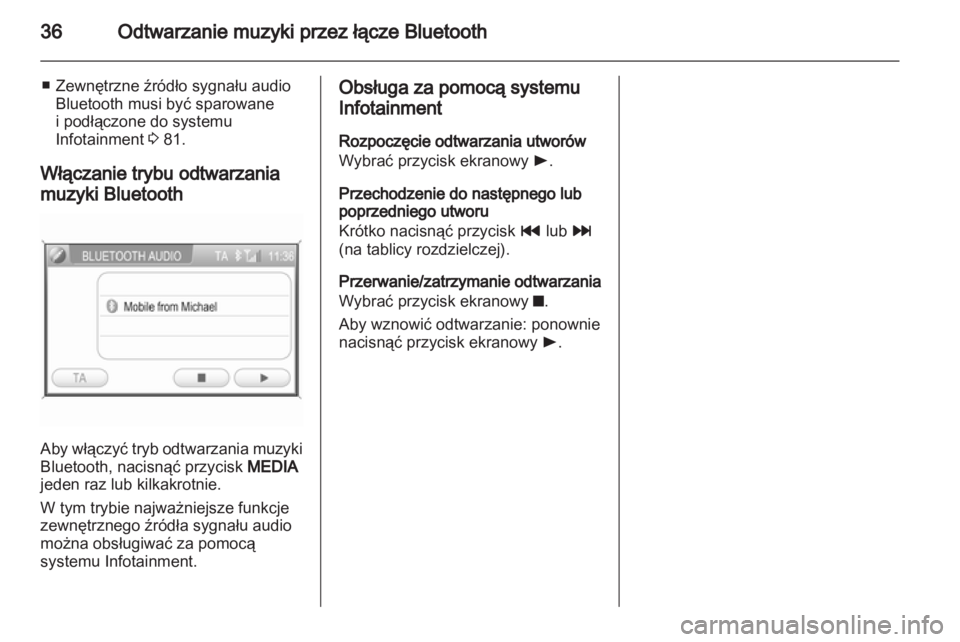 OPEL CORSA 2011  Instrukcja obsługi systemu audio-nawigacyjnego (in Polish) 