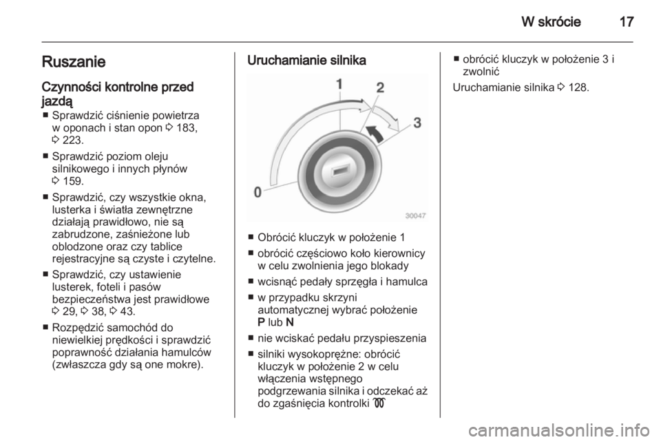 OPEL CORSA 2011  Instrukcja obsługi (in Polish) 