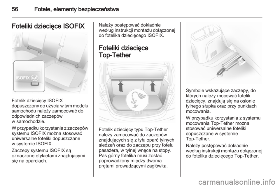 OPEL CORSA 2011  Instrukcja obsługi (in Polish) 